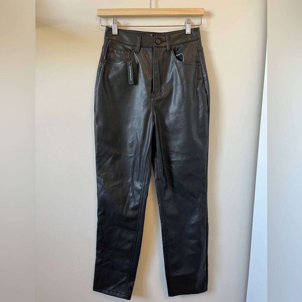 NWT FAUX LEATHER PANTS